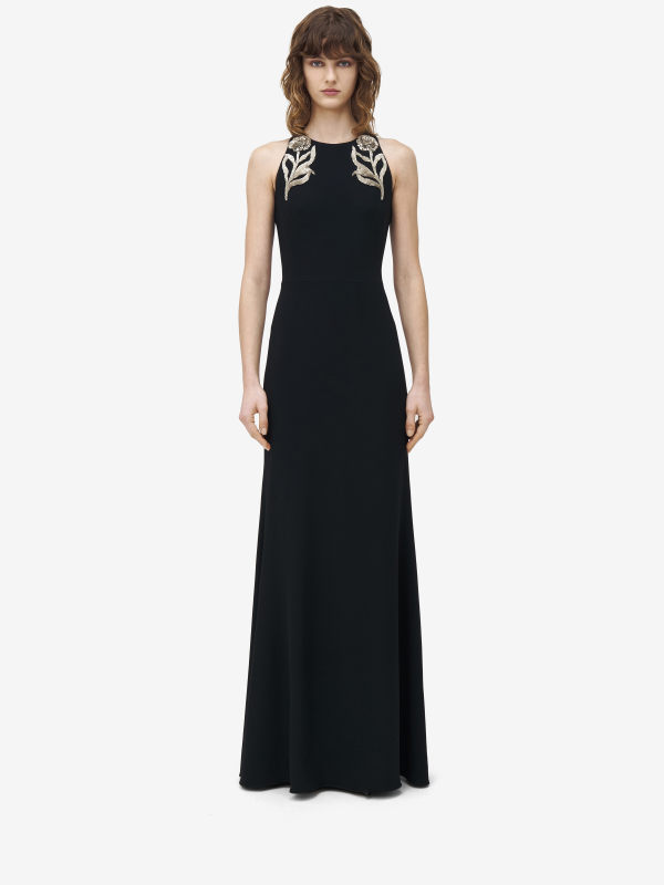 ALEXANDER MCQUEEN - Embellished Evening Dress - Item 830131QEAAA9007